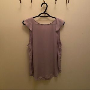 Purple open back top from dynamite